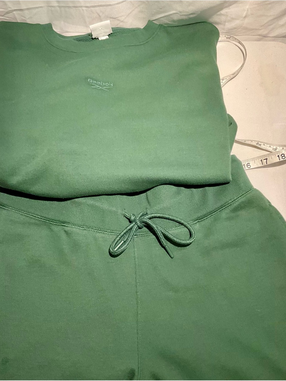 Reebok Olive Green Crewneck Sweatshirt
